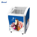 298L Sliding Glass Door Ice Cream Display Chest Freezer